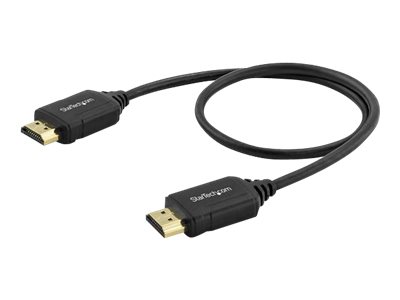 STARTECHCOM 4K HDMI Kabel 0,5m Premium High Speed Kabel mit Ethernet 4K 60Hz HDMI 2,0 Kabel