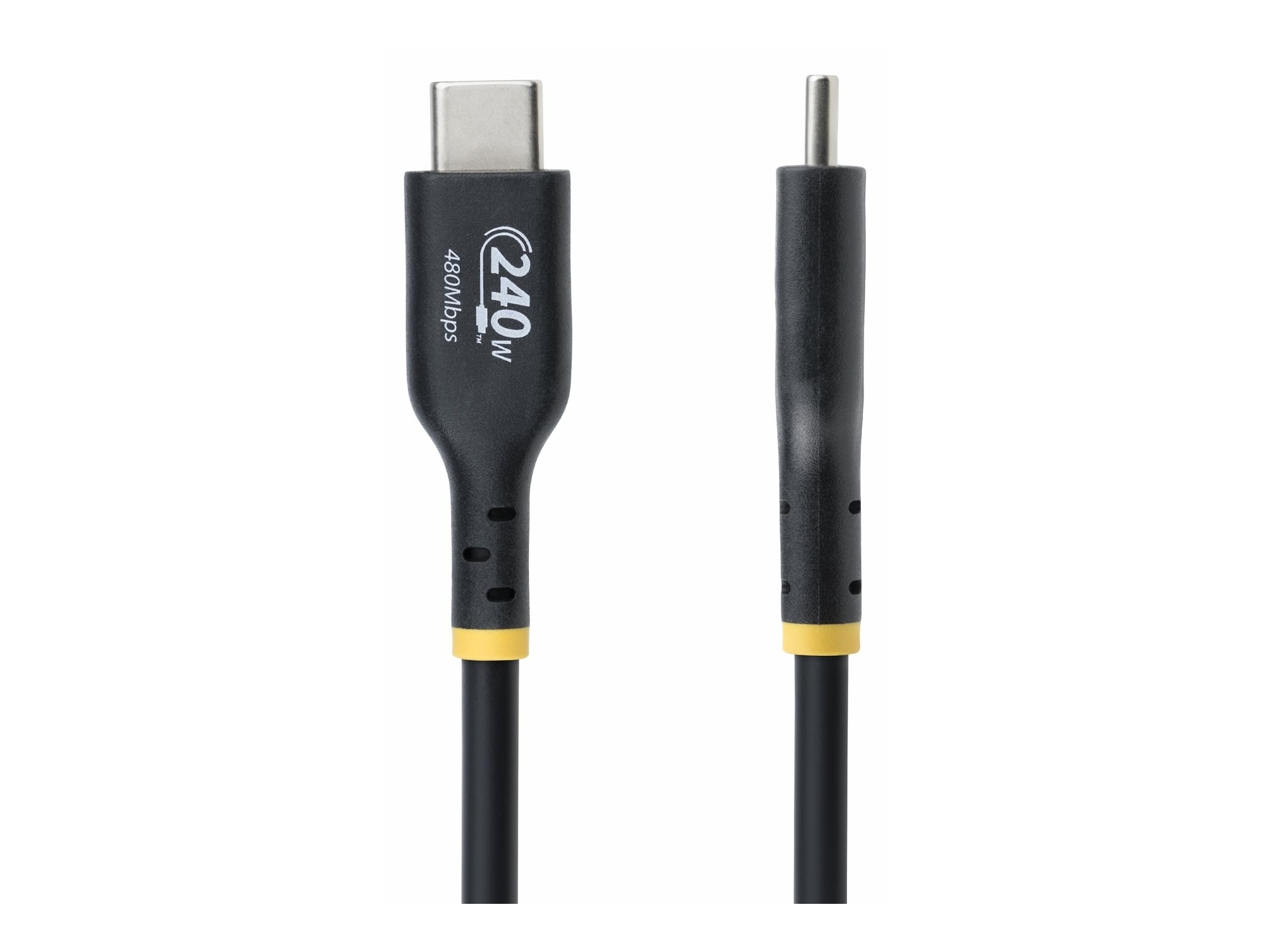 STARTECH.COM 3meter USB-C Ladekabel USB-IF zertifiziert USB C Schnellladekabel 240W PD EPR USB C 2.0 Laptop-Ladekabel