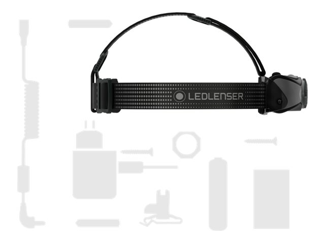 Ledlenser Stirnlampe MH7 grau