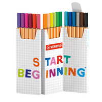 STABILO point 88 Fineliner farbsortiert 0,4 mm, 18 St. STABILO point 88 Fineliner farbsortiert 0,4 mm, 18 St.