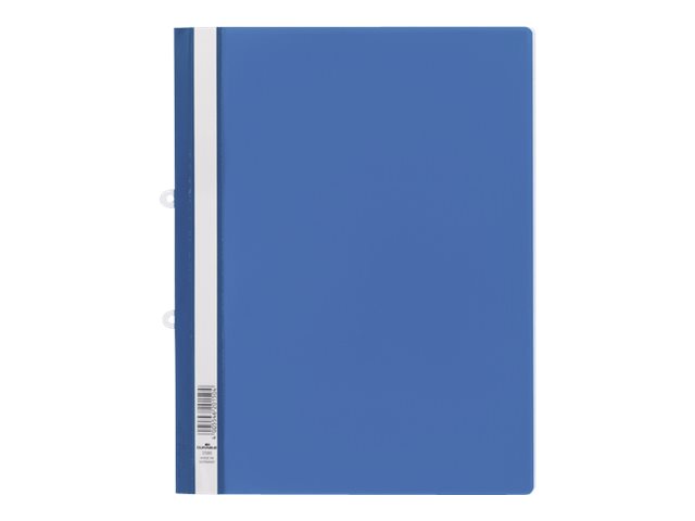 25 DURABLE Schnellhefter Kunststoff blau DIN A4 ueberbreit 25 DURABLE Schnellhefter Kunststoff blau DIN A4 ueberbreit