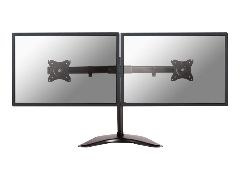 NEOMOUNTS Deskmount 10 27Zoll 2 screens Black Max 16kg