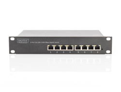 DIGITUS Professional 8 Port 10 Zoll Gigabit Switch