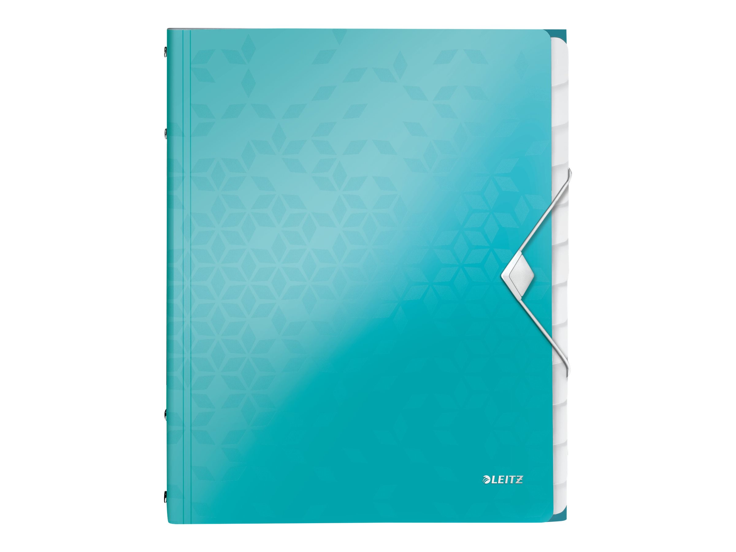 LEITZ Ordnungsmappe WOW 4634 12 Faecher blau LEITZ Ordnungsmappe WOW 4634 12 Faecher blau
