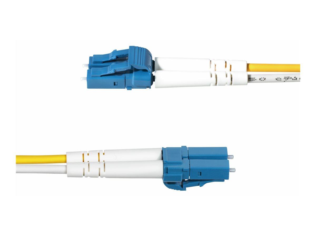 STARTECH.COM 10meter LWL Patchkabel LC LC UPC Singlemode OS2 Duplex 9/125um 10Gbit LSZH Glasfaserkabel