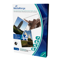 MediaRange Fotopapier MRINK108 DIN A4 hochglaenzend 160 g/qm 50 Blatt MediaRange Fotopapier MRINK108 DIN A4 hochglaenzend 160 g/qm 50 Blatt