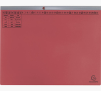 25 Exacompta Hängehefter Exaflex Karton rot 1 x Amtsheftung 25 Exacompta Hängehefter Exaflex Karton rot 1 x Amtsheftung