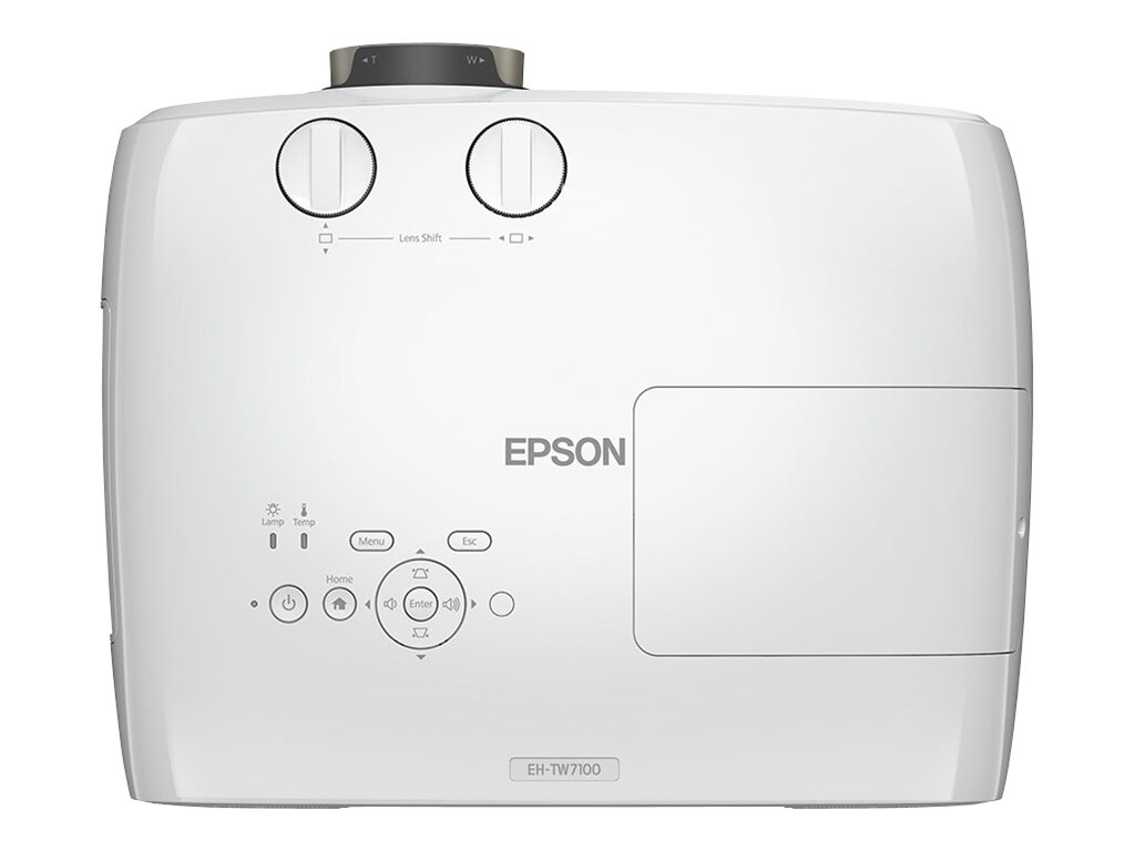 EPSON EH-TW7100 3LCD Home Cinema Projector 1080p 1920x1080 4K Enhanc. 100.000:1 Contrast 2x10W Speaker (P)