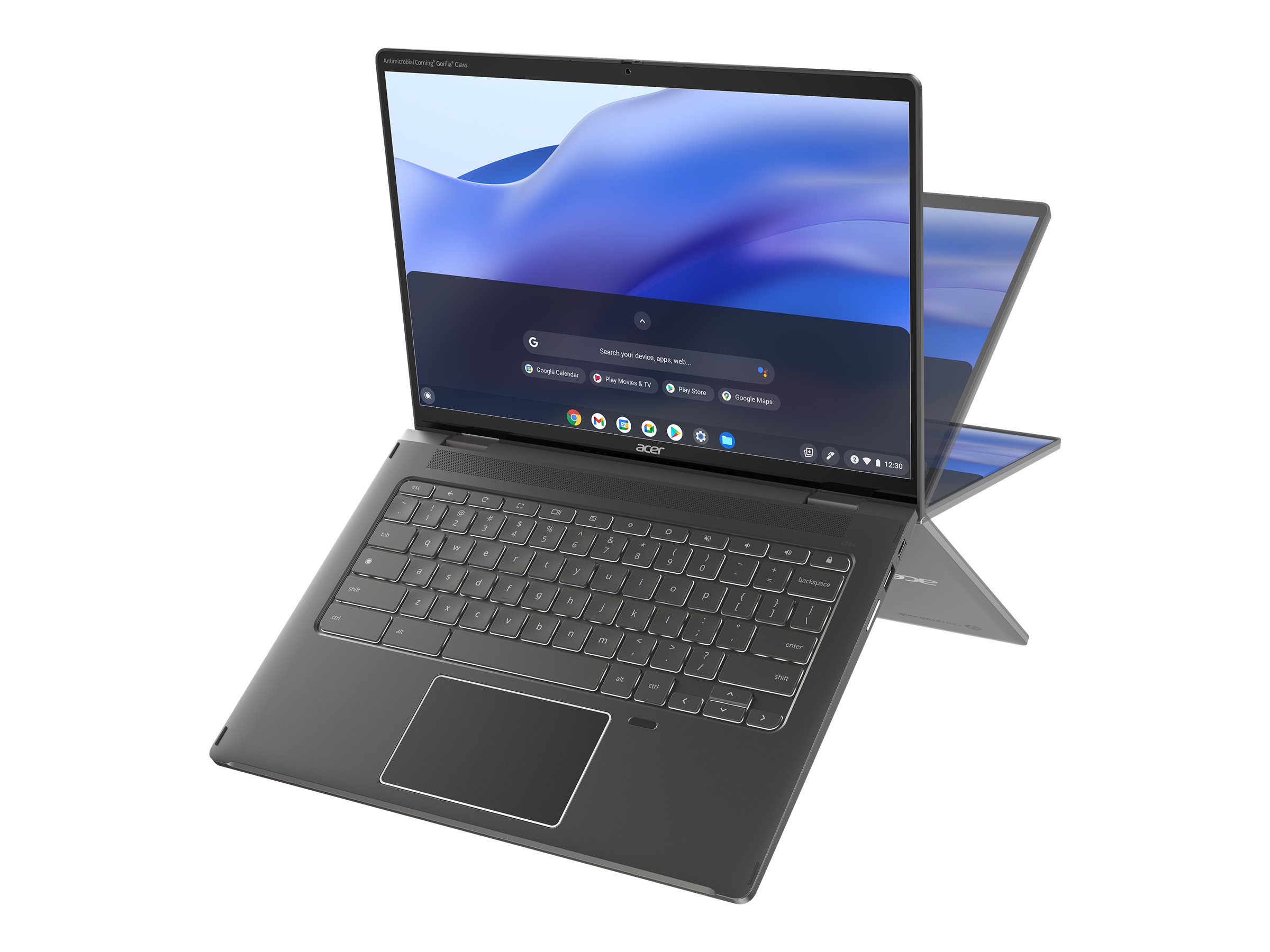 Acer Chromebook Enterprise Spin 714 CP714-1WN - Flip-Design - Intel Core i3 1215U / 1.2 GHz - Google Chrome OS Enterprise - UHD Graphics - 8 GB RAM - 128 GB SSD - 35.56 cm (14")