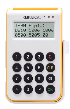 REINERSCT cyberJack one Chipkartenleser und TANGenerator fuer sicheres OnlineBanking mit USBFunktion