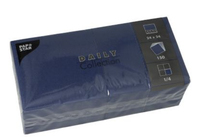 Papstar Servietten Daily Collection dunkelblau 24 x 24 cm