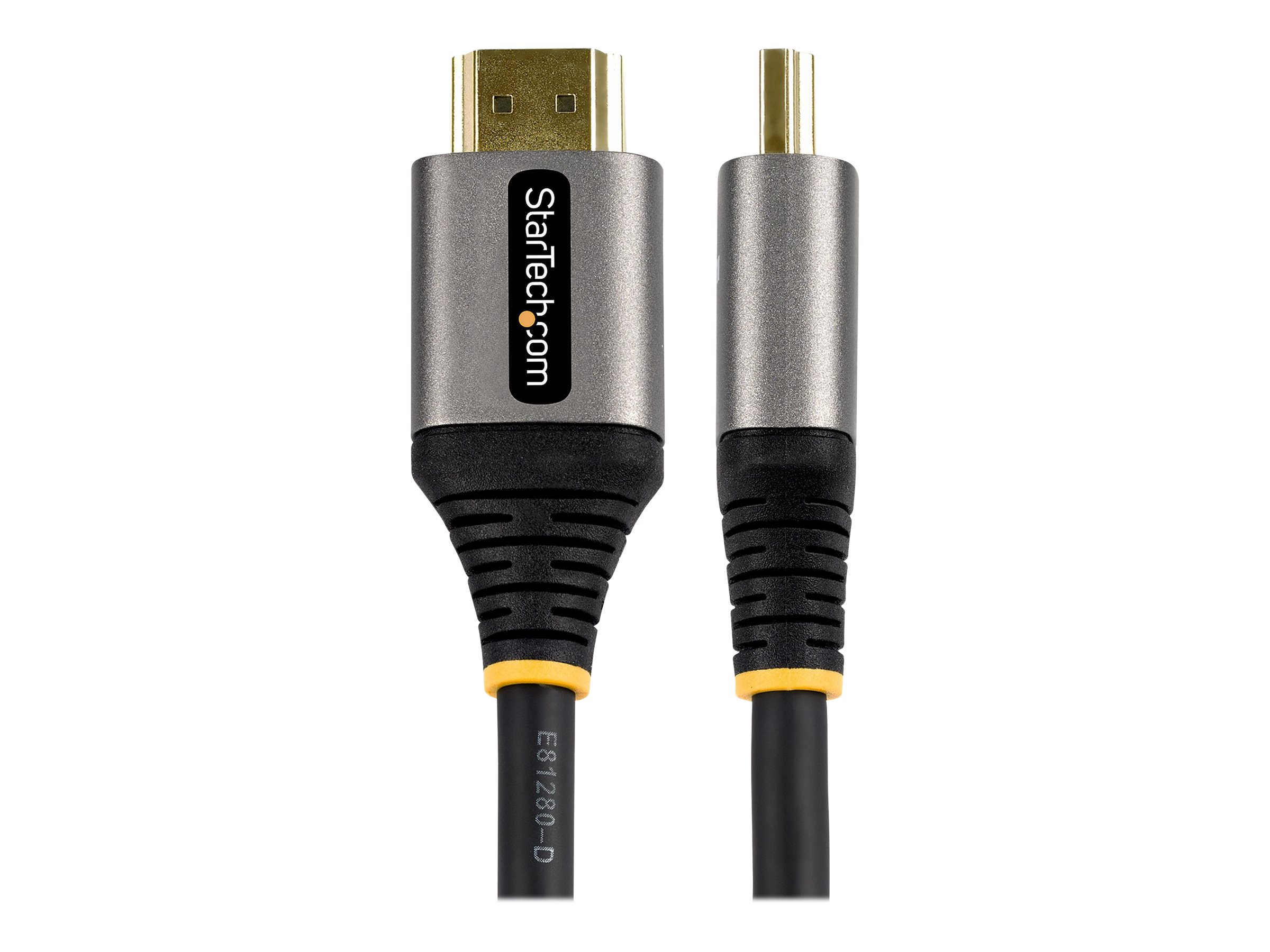 StarTech.com 5m HDMI 2.1 Kabel 8K - Zertifiziertes Ultra High Speed HDMI Kabel 48Gbit/s - 8K 60Hz/4K 120Hz HDR10+ eARC - UHD 8K HDMI Monitorkabel - Monitor/TV - Flexible TPE Ummantelung  (HDMM21V5M) - HDMI-Kabel mit Ethernet - 5 m