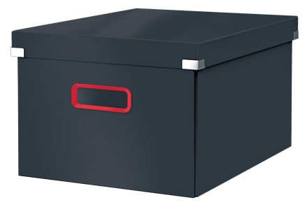 LEITZ Click Store Cosy Aufbewahrungsbox 18,5 l grau 28,1 x 37,0 x 20,0 cm, 1 St