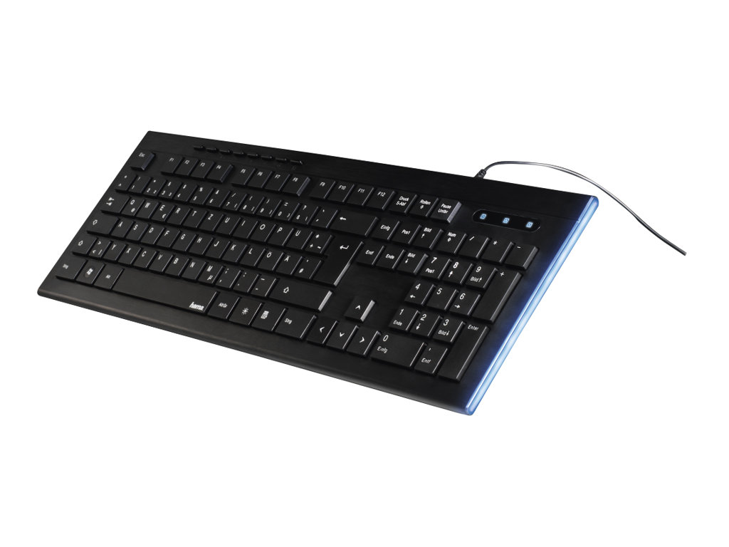 Anzano Tastatur kabelgebunden schwarz