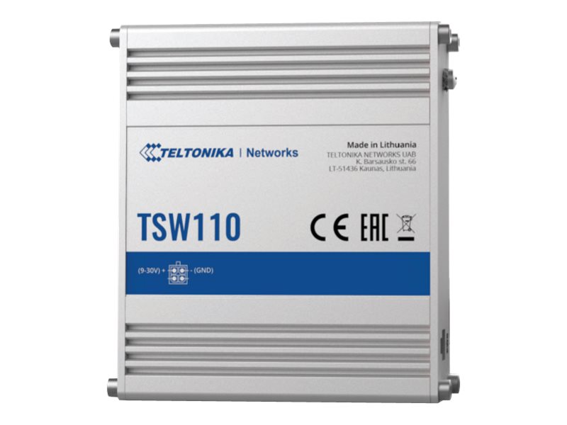 TELTONIKA NETWORKS TSW110 Unmanaged Layer 2 Gigabit Ethernet Switch