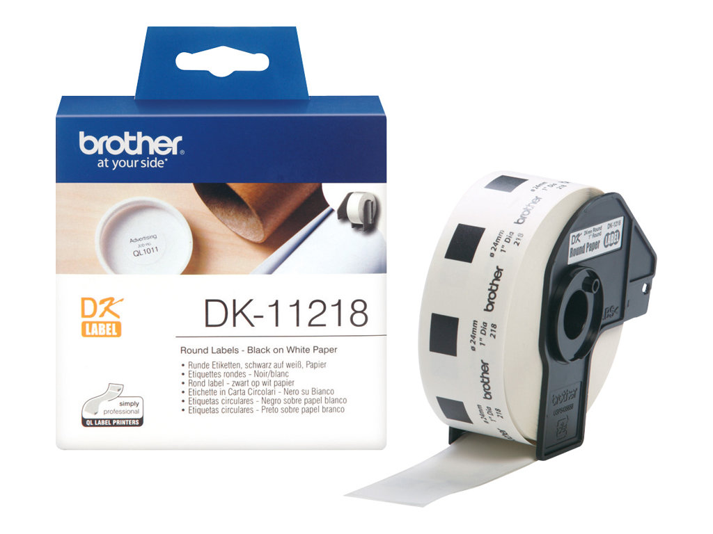 DK11218 BROTHER PT QL550 ETIKETTEN WEISS DK11218 BROTHER PT QL550 ETIKETTEN WEISS