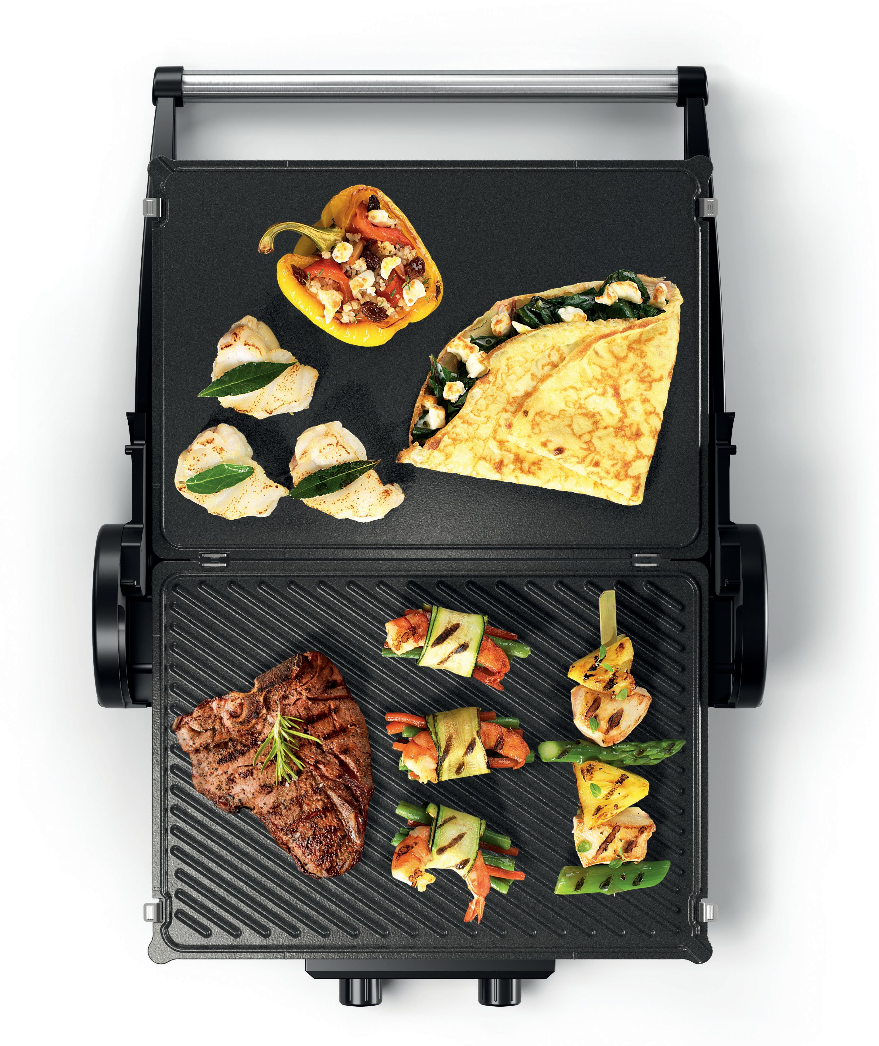 Bosch Kontaktgrill TCG4104 rotanthrazit