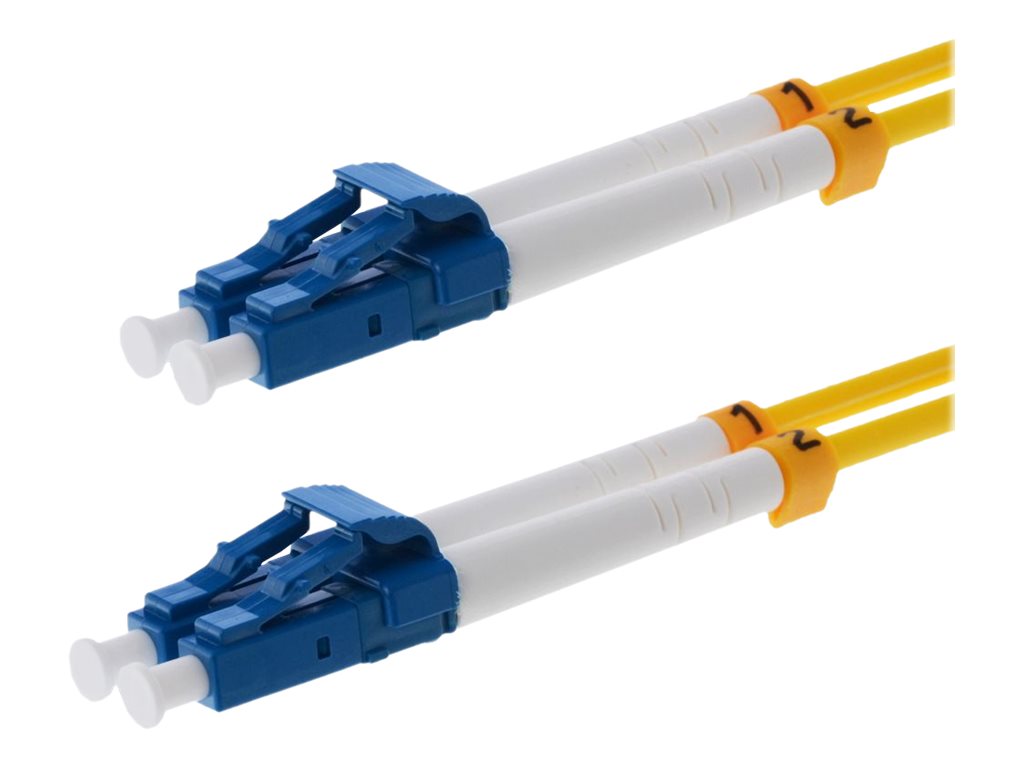 helos LWL Patchkabel LC/LC Duplex 9/125µm OS2 gelb 15,0m helos LWL Patchkabel LC/LC Duplex 9/125µm OS2 gelb 15,0m