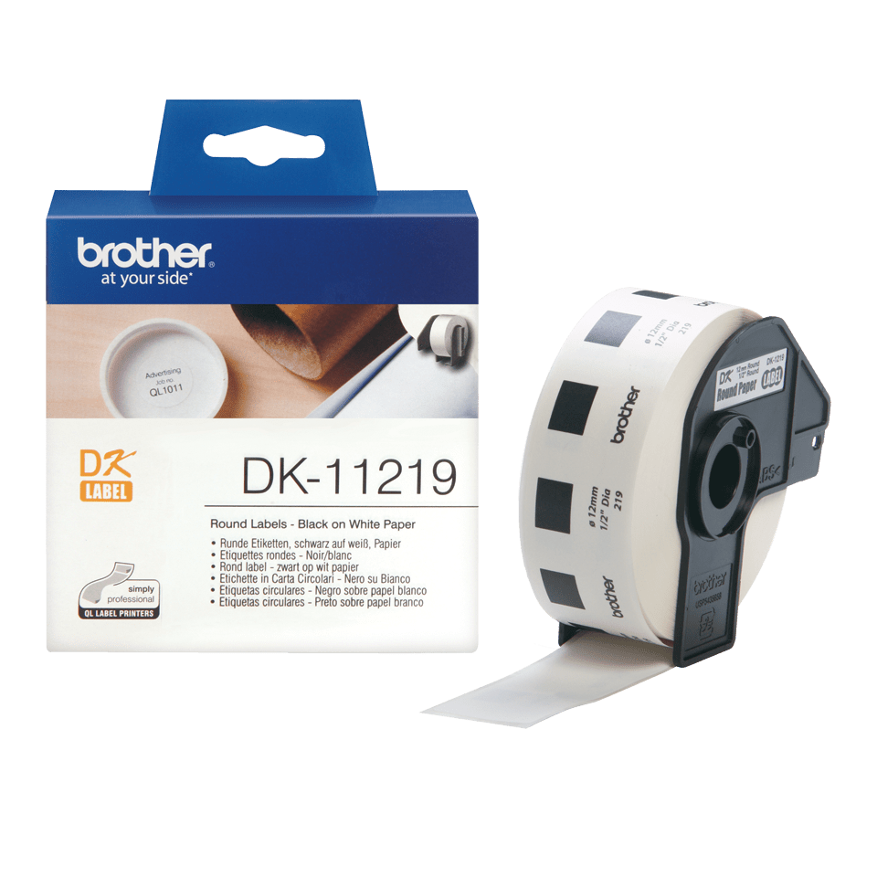 DK11219 BROTHER QL550 Etikettenrolle