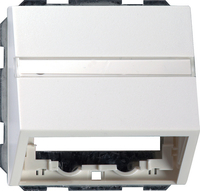 Gira Datenhaube 087003 BSF+Tragring System 55 reinweiss Gira Datenhaube 087003 BSF+Tragring System 55 reinweiss