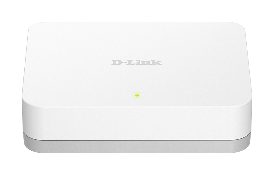 DLINK GOSW5G 5Port Gigabit Easy Desktop Switch für bis zu 5 Ethernet Geräte Plug Play AutoMDIMDX
