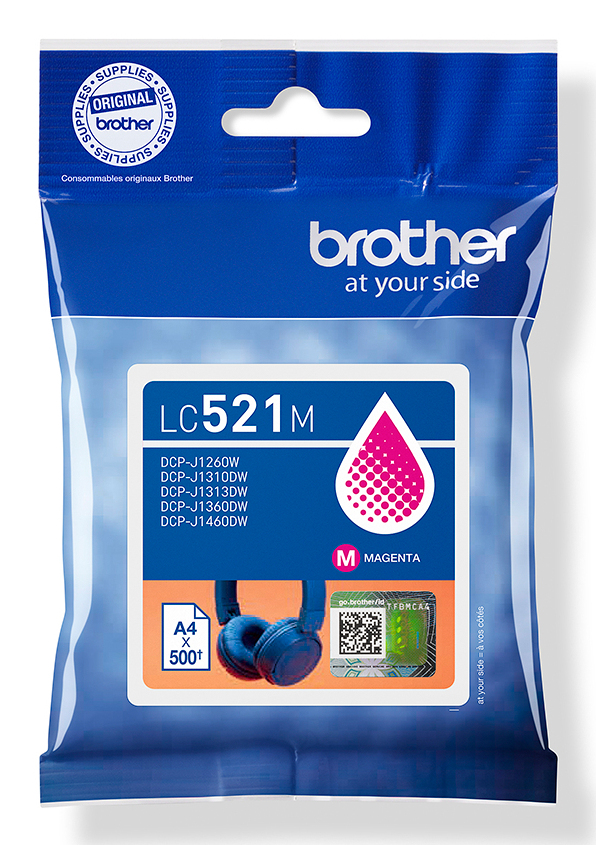 Brother LC521M Magenta