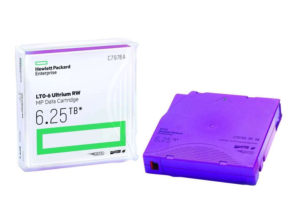 HPE LTO Ultrium 6 Data Cartridge 6.25TB 1er-Pack