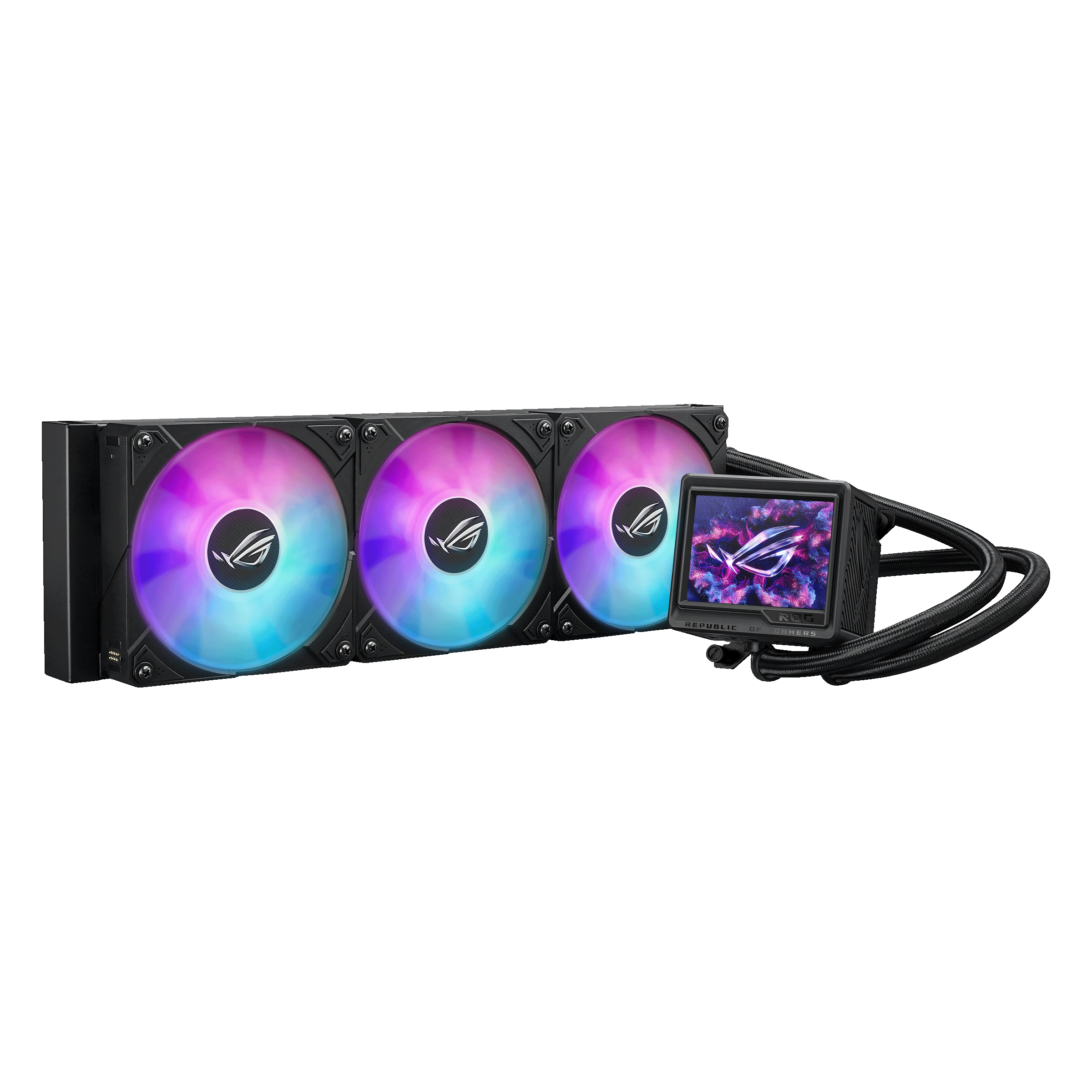 ASUS ROG Ryujin III 360 ARGB Extreme allinone liquid CPU cooler with Aseteks Emma Gen8 V2 pump