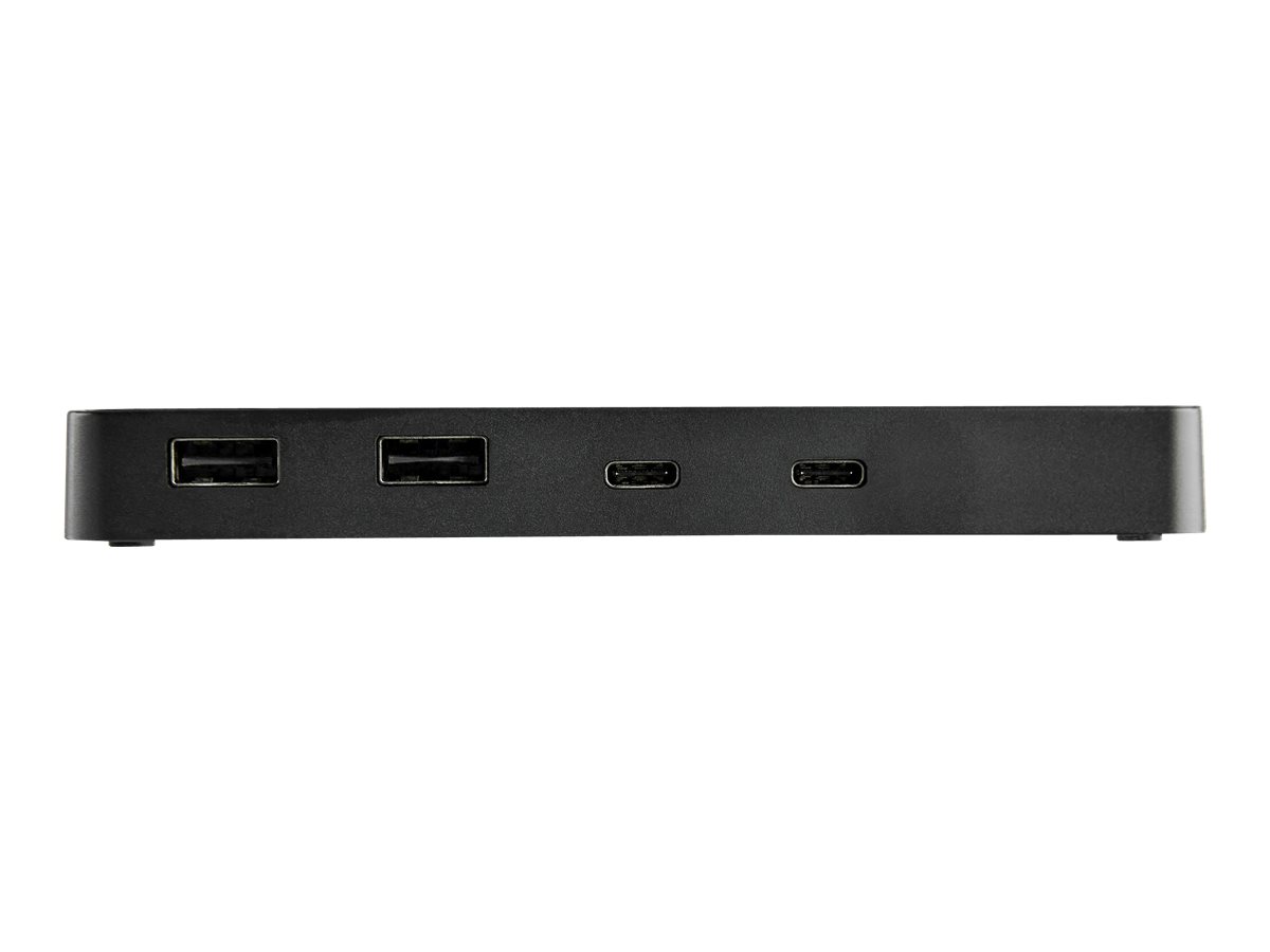 StarTech.com 2 Port USB C KVM Switch, 4K 60Hz HDMI, Compact Dual Port UHD USB Type C Desktop Mini KVM Switch with USB C Cables, Bus Powered, MacBook iPad Pro ThinkPad IdeaPad EliteBook - 4K HDMI KVM Switch - KVM-/Audio-Switch - 2 Anschlüsse