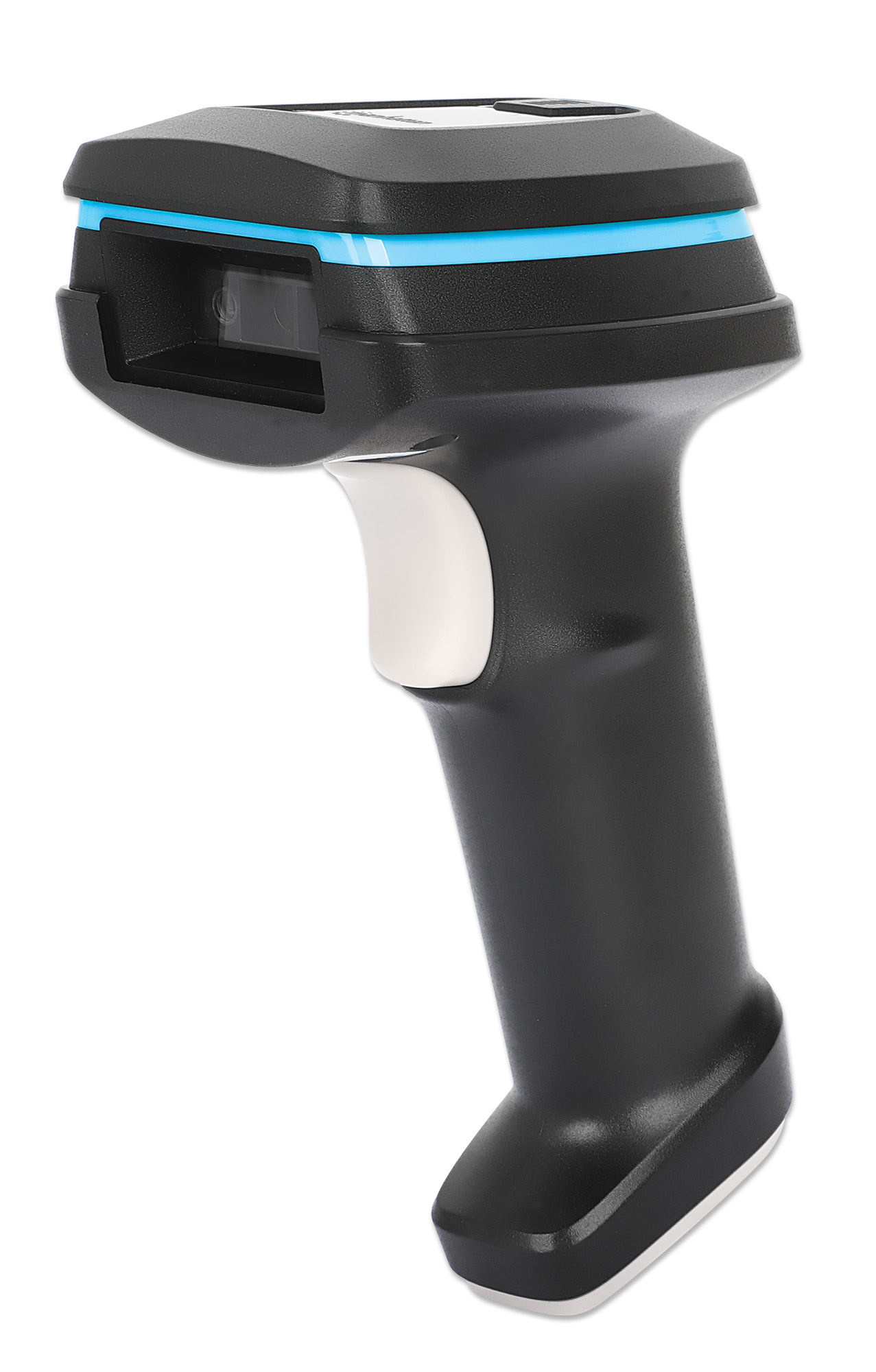 MANHATTAN 2D Long Range LEDBarcodescanner 50 mm Scanreichweite abnehmbares 1,8 m USBAKabel 60 Scanssec 100K Lux Schutzart IP52