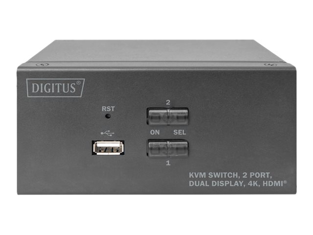 DIGITUS DS12860 KVMSwitch 2Port