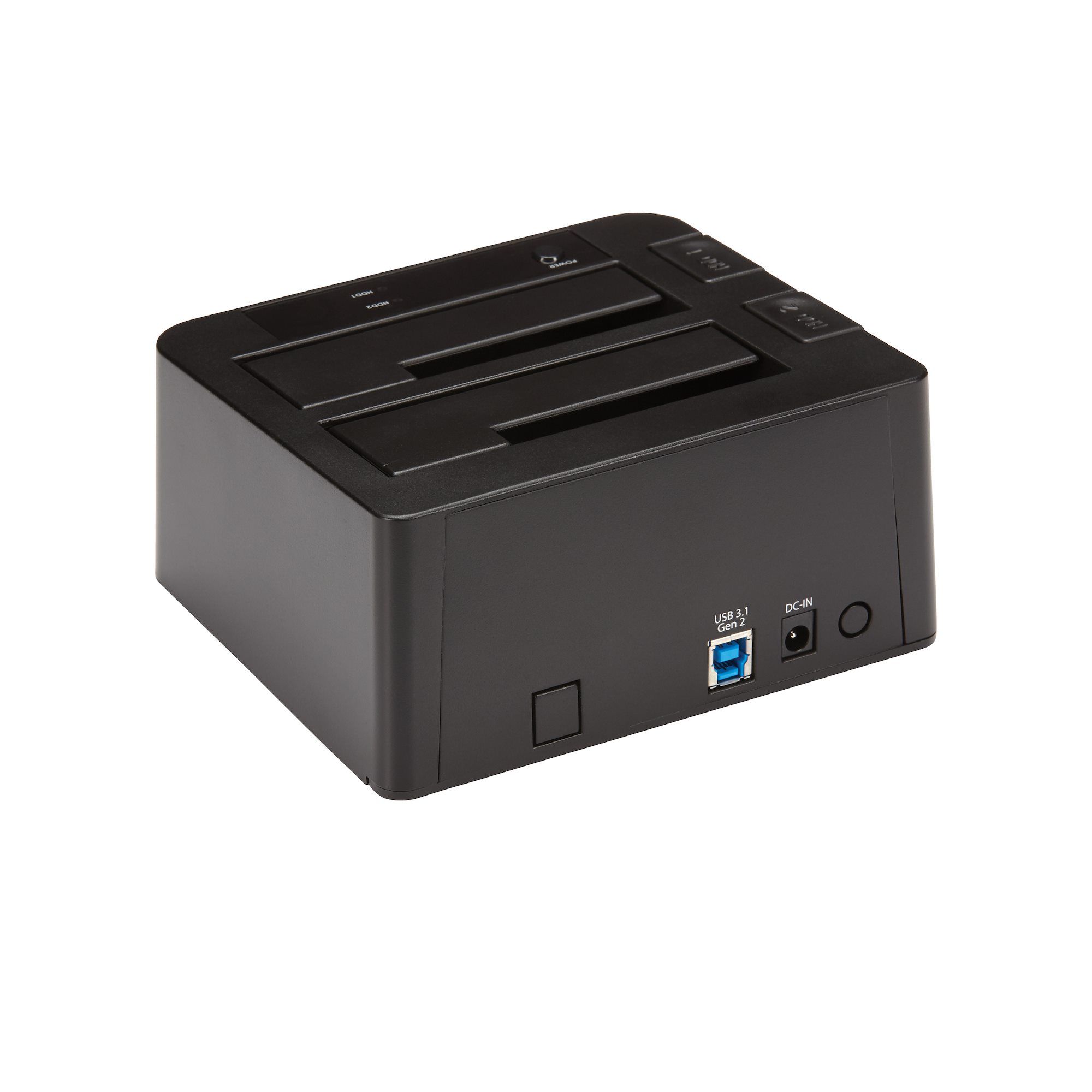 STARTECHCOM USB 31 10 Gbits Dualbay Festplatten Dockingstation fuer 2,5 Zoll 3,5 Zoll SATA SSD HDD