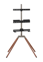 70 Quadpod TV Stand Turn 360 dark