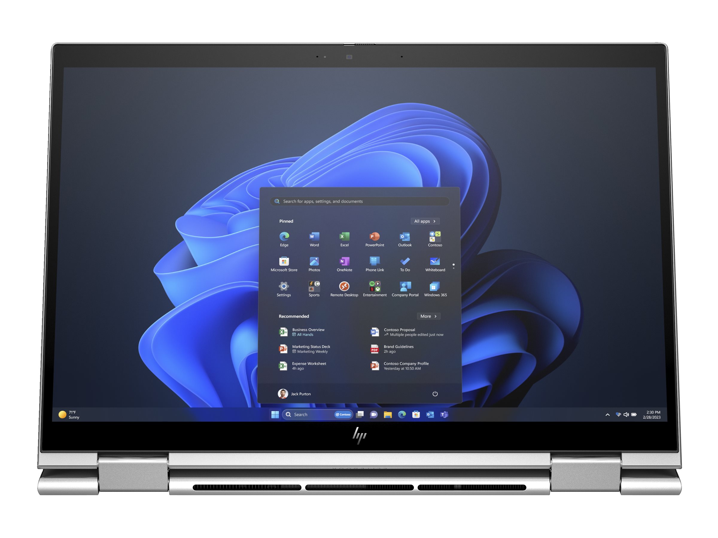HP Elite x360 830 G11 Intel Core Ultra 5 125U 33,78cm 13,3Zoll WUXGA 16GB 512GB/SSD W11P SmartBuy 3J War (DE)