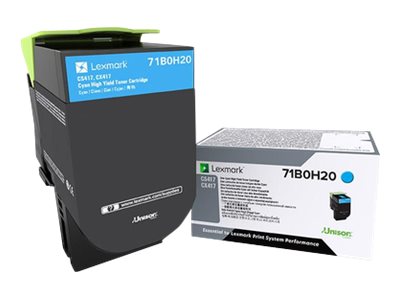 LEXMARK High Yield Cyan Toner Regular Open Channel CRTG / 3.500pgs (CS/CX4/517) LEXMARK High Yield Cyan Toner Regular Open Channel CRTG / 3.500pgs (CS/CX4/517)