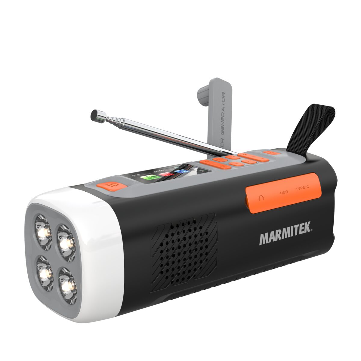 Marmitek RESQ 200 Schwarz DAB+ Bluetooth