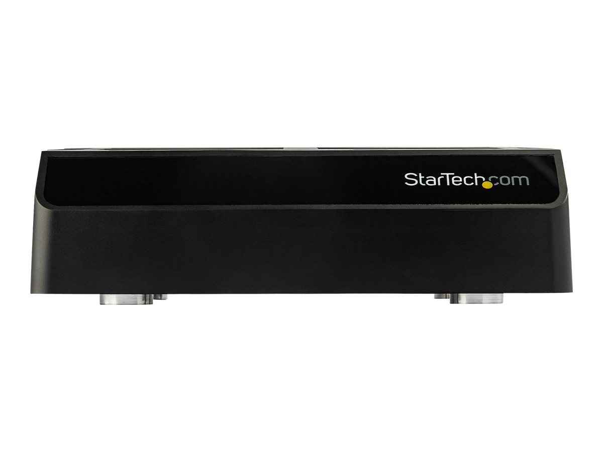 STARTECH.COM 4 Schacht SATA Festplatten Dockingstation - Für 6,4/8,9cm 2,5/3,5Zoll SSD / HDD - USB 3.1 10Gbit/s HDD Docking Station