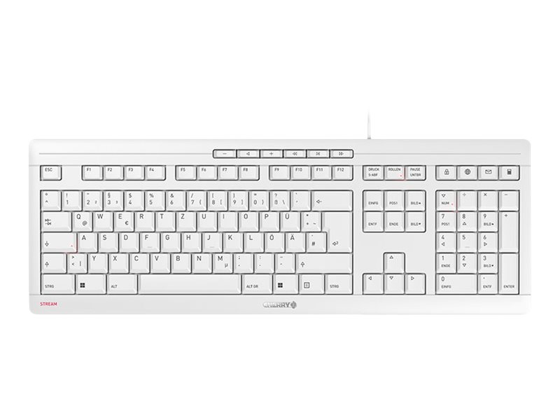 JK-8500DE-0 CHERRY Stream Tastatur JK-8500DE-0 CHERRY Stream Tastatur