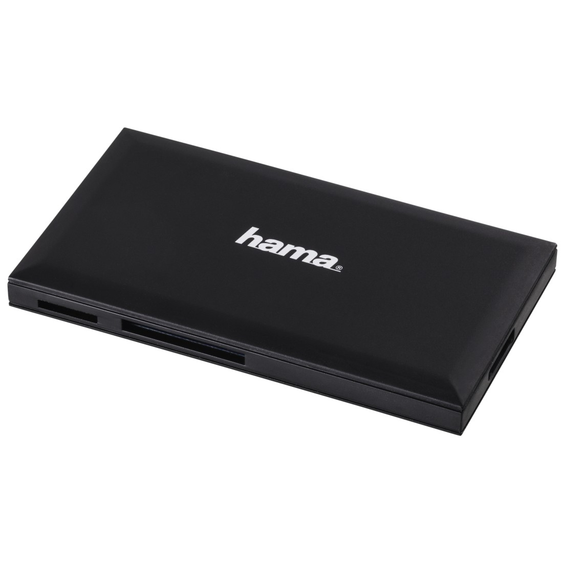 hama MultimicroSD, SD, Memory Stick, Compact FlashKartenleser schwarz