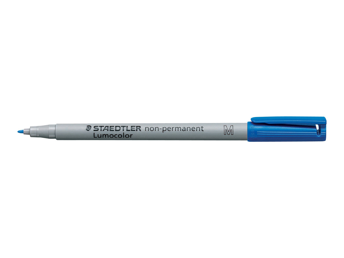 10 STAEDTLER Lumocolor Folienstifte blau 1,0 mm non-permanent 10 STAEDTLER Lumocolor Folienstifte blau 1,0 mm non-permanent