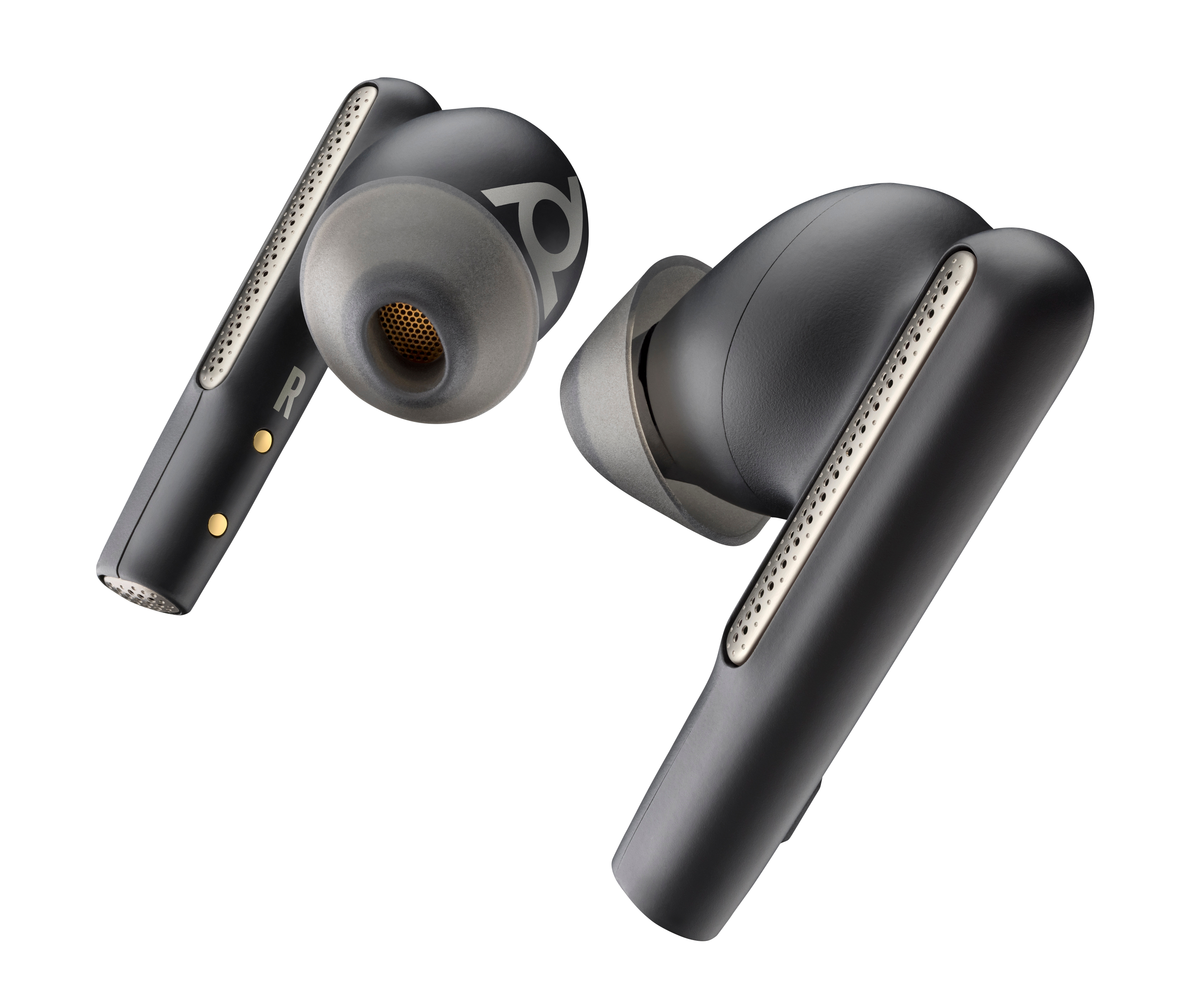 HP Poly Voyager Free 6060 Microsoft Teams Certified Black Earbuds 2 Pieces