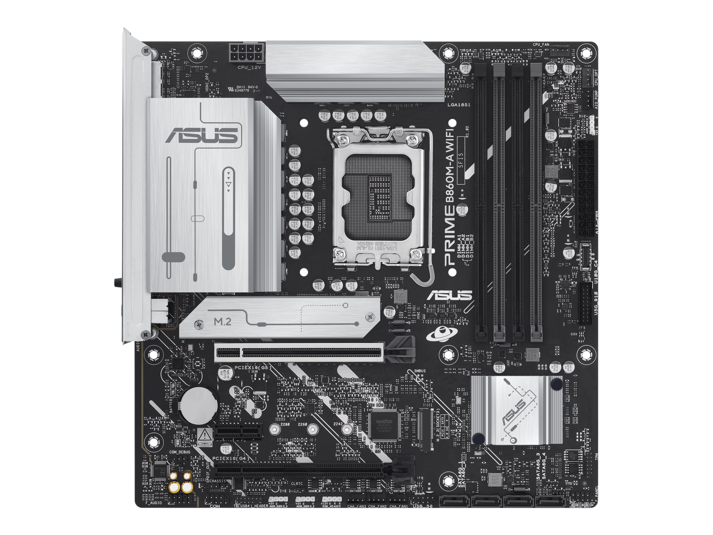 ASUS PRIME B860MA WIFI LGA1851 DDR5 mATX MB