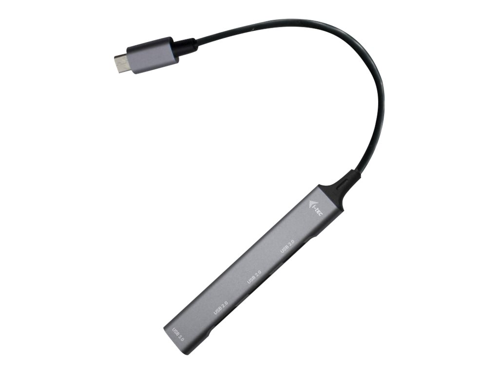 I-TEC USB-C Metal HUB 1x USB 3.0 3x USB 2.0 ohne Netzteil