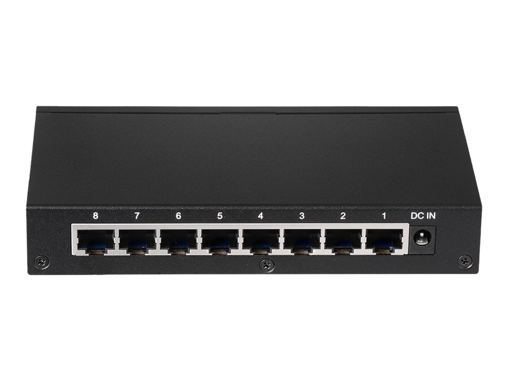 Edimax Gigabit Ethernet 8 Ports Desktop Switch,Metal Gehaeuse