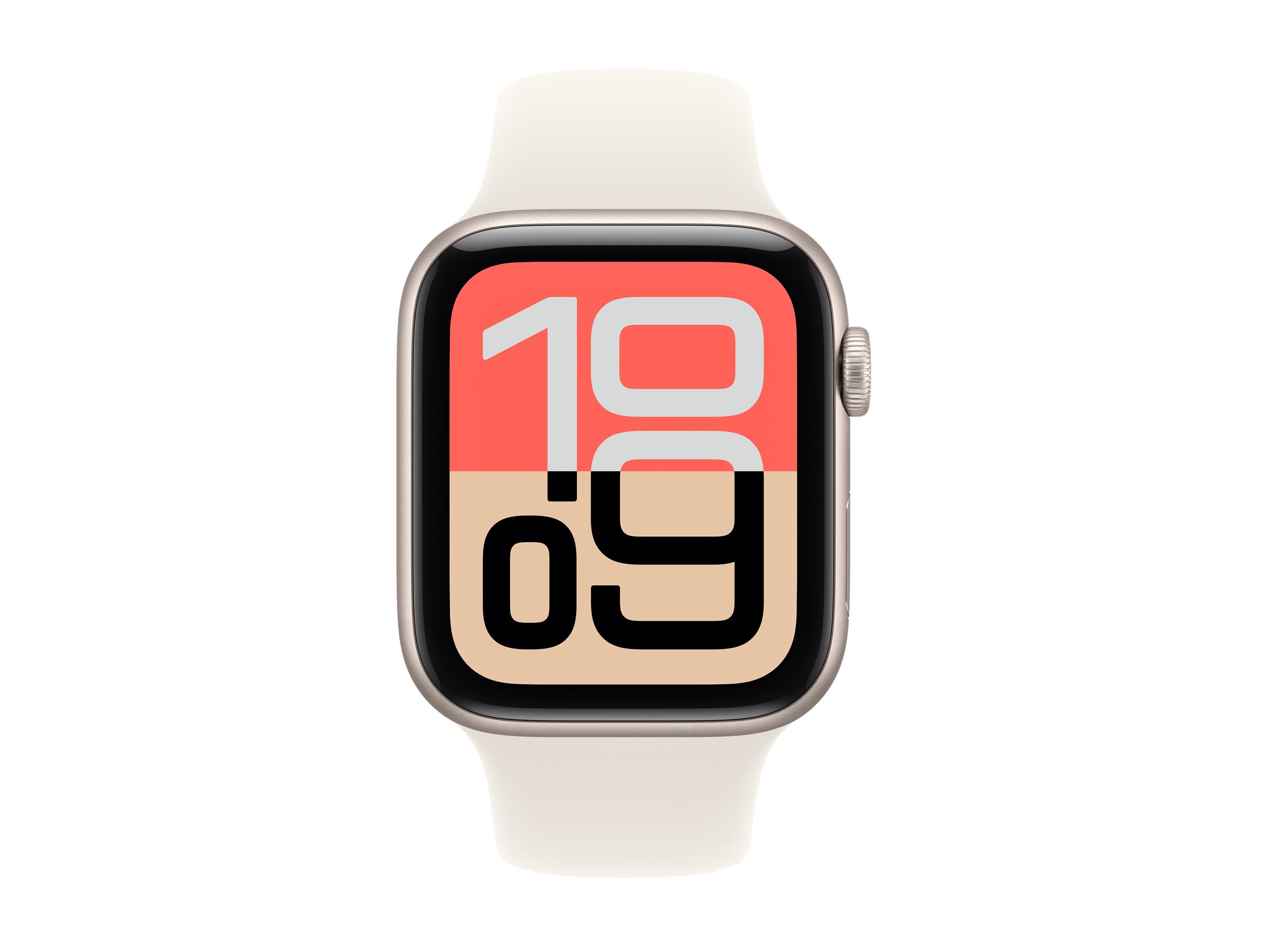 APPLE Watch SE 3 GPS + Cellular 44mm Starlight Aluminium Case with Starlight Sport Band - M/L APPLE Watch SE 3 GPS + Cellular 44mm Starlight Aluminium Case with Starlight Sport Band - M/L