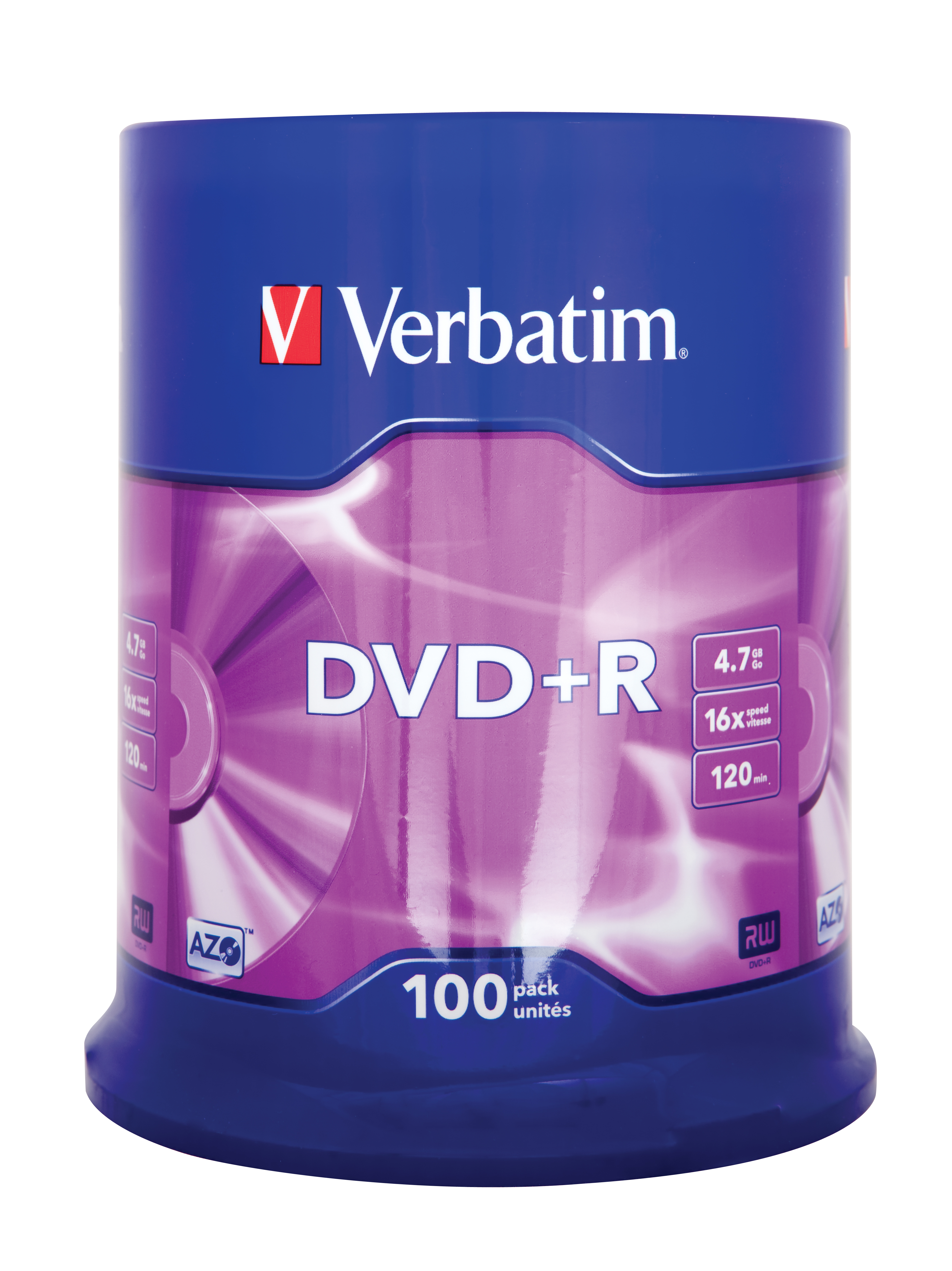 VERBATIM DVD+R 4.7GB 16x (100) SP