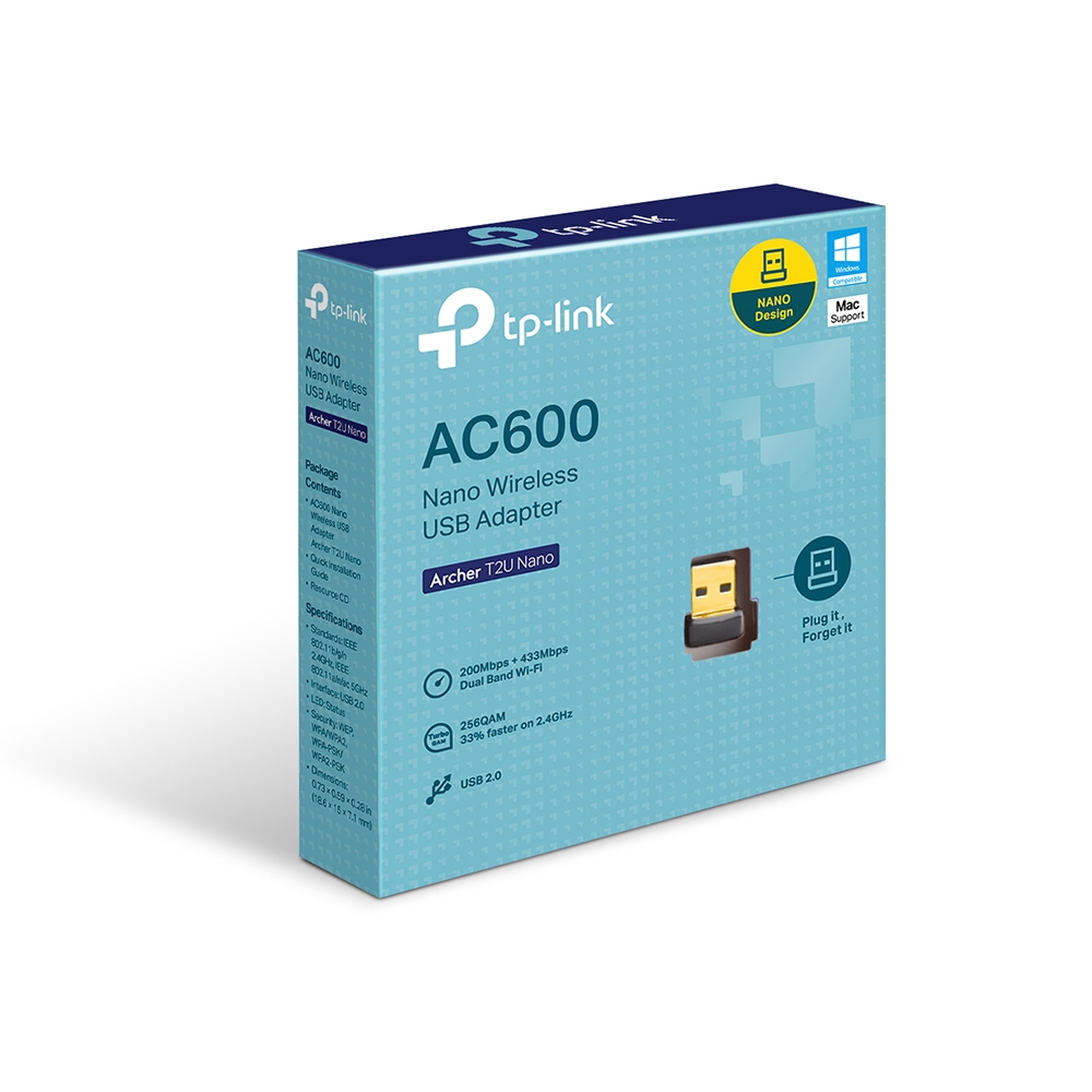 TPLINK AC600 WLAN NANO USB ADAPTER