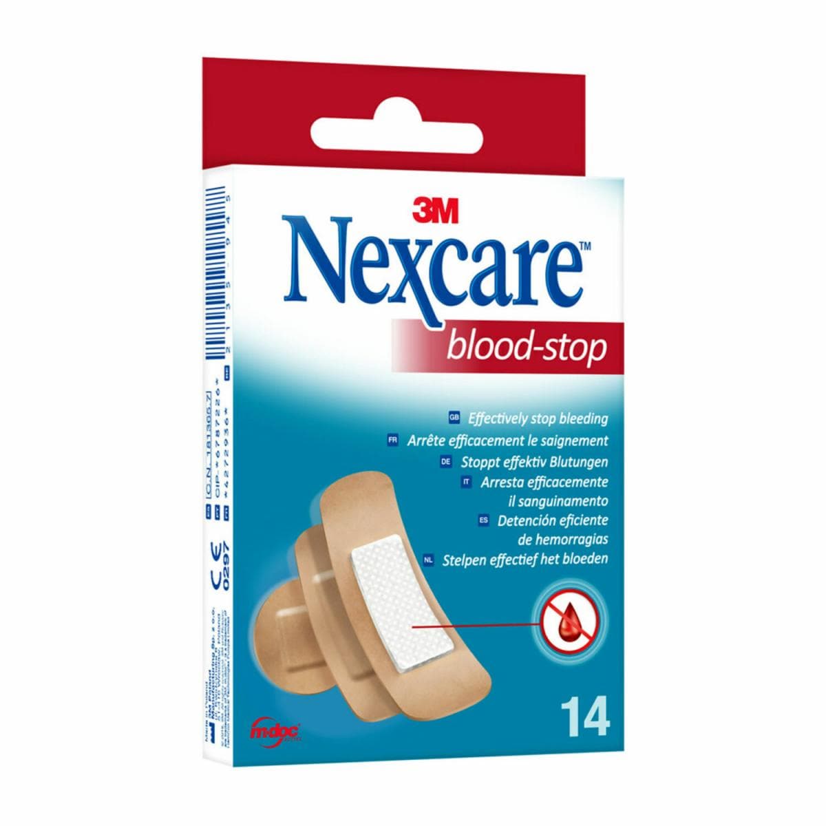 3M Pflaster Blutstillend N1714AS beige
