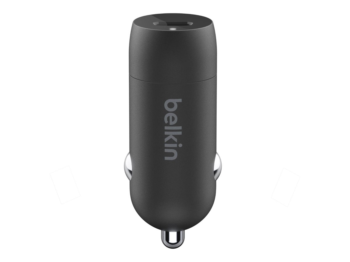 Belkin BoostCharge - Auto-Netzteil - 30 Watt - 3 A - Fast Charge, Power Delivery 3.1 (24 pin USB-C)