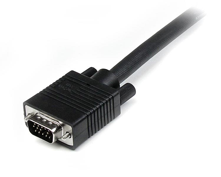 STARTECHCOM 10m Coax High Resolution Monitor VGA Cable HD15 MM